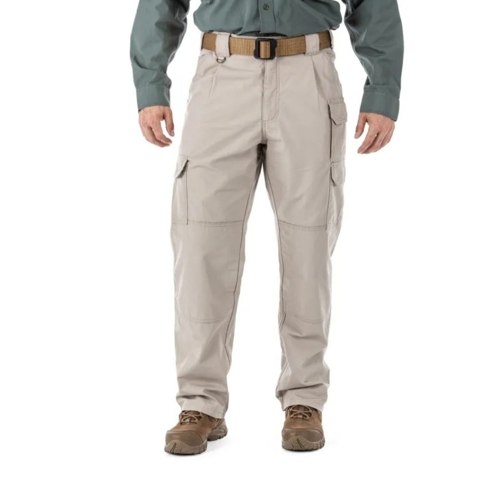 5.11 Tactical Cotton Canvas Pants 74251 Khaki cargo double knee pants 42×30